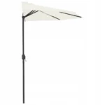 Parasol klasyczny VidaXL beżowy 300 x 223 cm 4