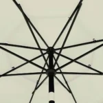 Parasol klasyczny VidaXL biały 350 x 260 cm 2