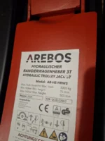 Podnośnik hydrauliczny 3T warsztatowy samochodowy żaba lewarek patrz OPIS 2