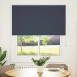 Roleta zaciemniająca VidaXL ciemno-niebieska 135x150 cm
