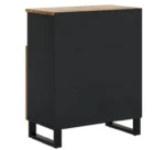 vidaXL Komoda dwudrzwiowa, 60x33x75 cm Drewno lite Mango 5