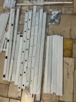 VidaXL Metalowa rama łóżka z wezgłowiem, biała, 120x200 cm PATRZ OPIS! 10
