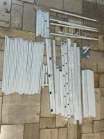 VidaXL Metalowa rama łóżka z wezgłowiem, biała, 120x200 cm PATRZ OPIS! 9