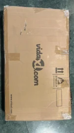 VidaXL Poduszka na wezgłowie, biało-czarna, 180 cm, sztuczna skóra 12