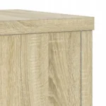 vidaXL Stojaki na rośliny, 2 szt, dąb sonoma, kolumny 25x25x80 cm 8