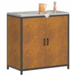 VidaXL Szafka do przechowywania w kuchni, HATTEM Rdzawa 90 x 50 x 92 cm