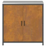 VidaXL Szafka do przechowywania w kuchni, HATTEM Rdzawa 90 x 50 x 92 cm 2