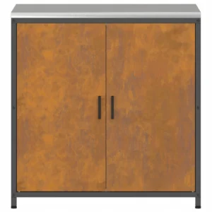 VidaXL Szafka do przechowywania w kuchni, HATTEM Rdzawa 90 x 50 x 92 cm 2