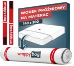 Wrappybag - Worek Próżniowy na Materac do Przeprowadzki 140x200cm