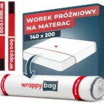 Wrappybag - Worek Próżniowy na Materac do Przeprowadzki 140x200cm