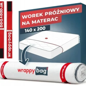 Wrappybag - Worek Próżniowy na Materac do Przeprowadzki 140x200cm