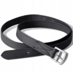 Zestaw do osiodłania konia 17,5" z naturalnej skóry czarny 18 cm 5 w 1 4